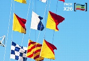 pack  Banderas 26 naúticas código internacional de señal